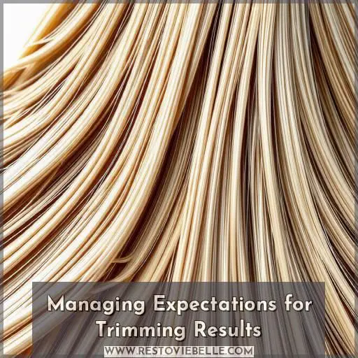 Managing Expectations for Trimming Results
