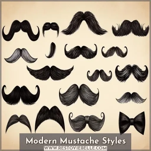 Modern Mustache Styles