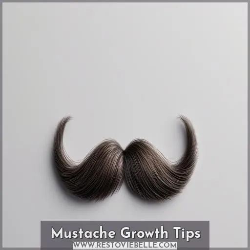 Mustache Growth Tips