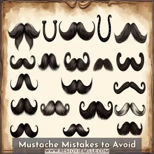 Mustache Mistakes to Avoid