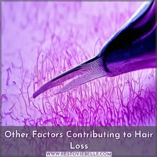 Other Factors Contributing to Hair Loss