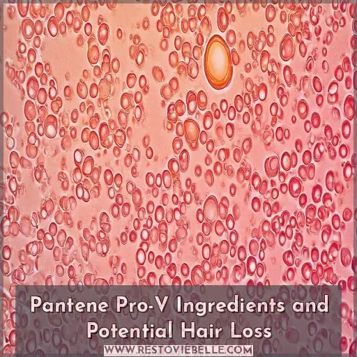 Pantene Pro-V Ingredients and Potential Hair Loss