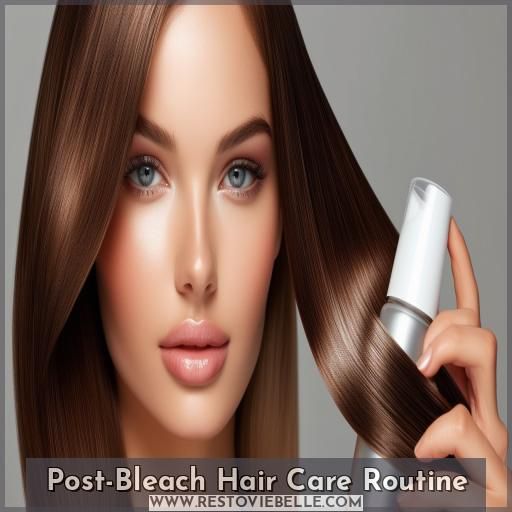 Post-Bleach Hair Care Routine
