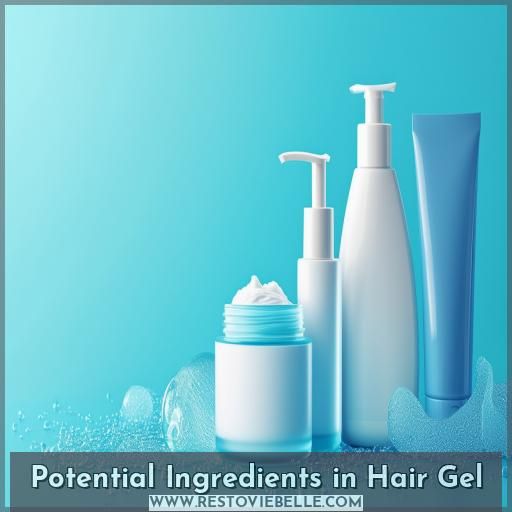 Potential Ingredients in Hair Gel