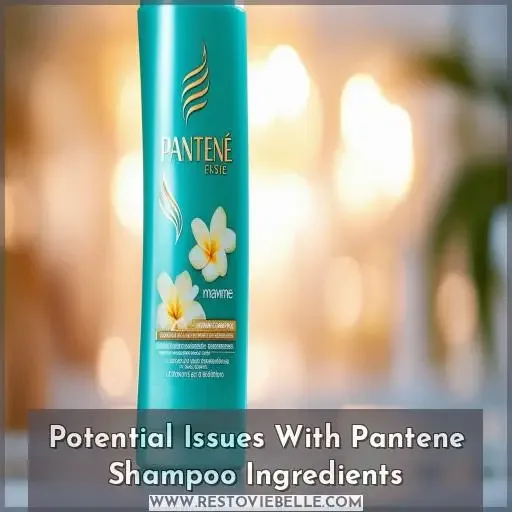 Potential Issues With Pantene Shampoo Ingredients