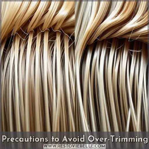Precautions to Avoid Over-Trimming