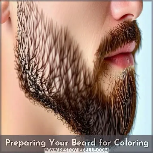 Preparing Your Beard for Coloring