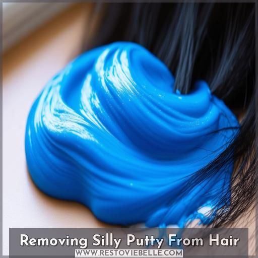 Removing Silly Putty From Hair