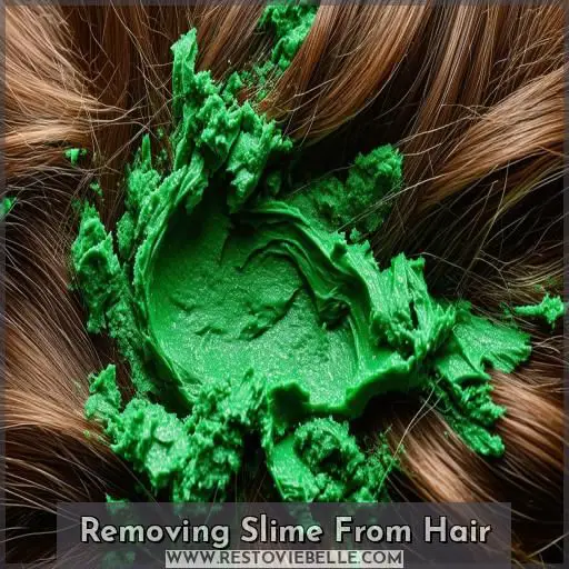 Removing Slime From Hair