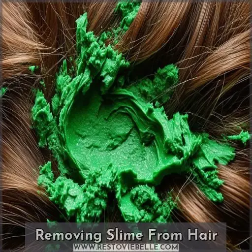 Removing Slime From Hair