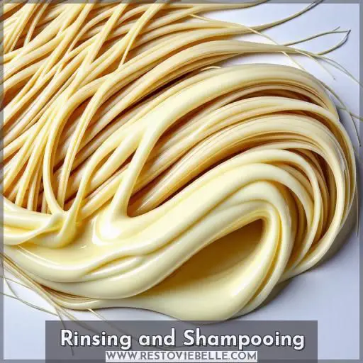 Rinsing and Shampooing