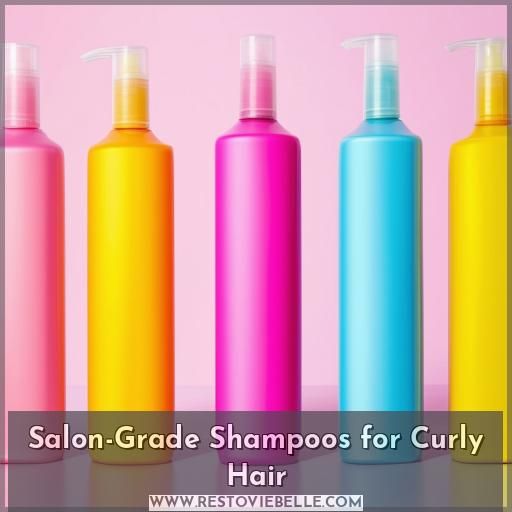 Salon-Grade Shampoos for Curly Hair
