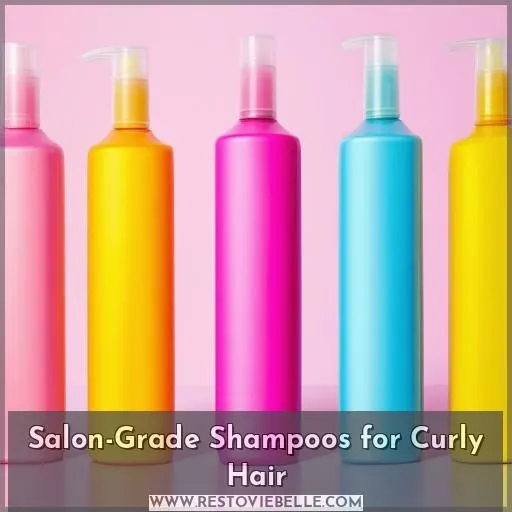 Salon-Grade Shampoos for Curly Hair