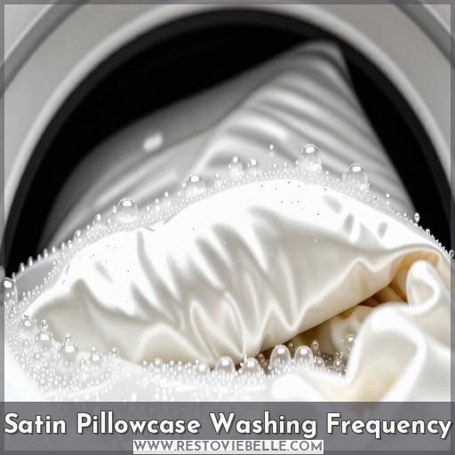 Satin Pillowcase Washing Frequency