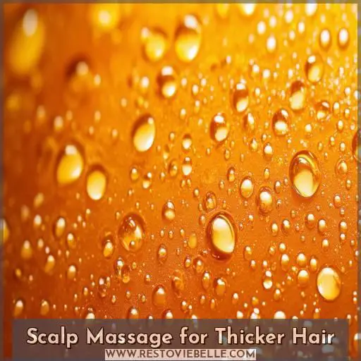 Scalp Massage for Thicker Hair