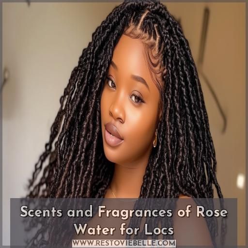 Scents and Fragrances of Rose Water for Locs