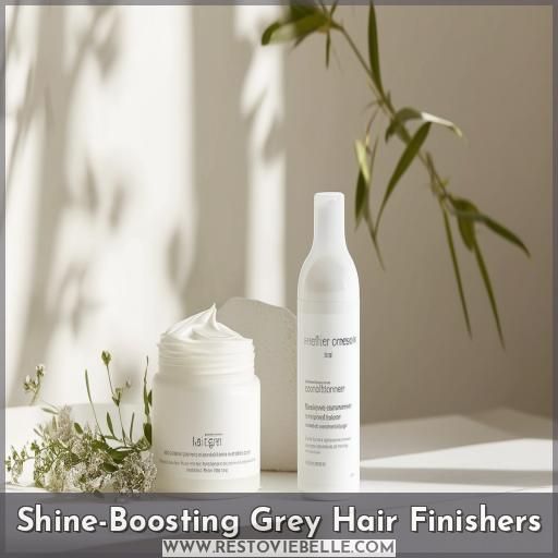 Shine-Boosting Grey Hair Finishers