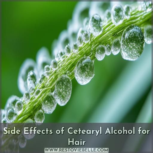 Side Effects of Cetearyl Alcohol for Hair