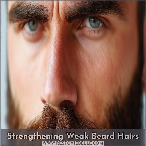 Strengthening Weak Beard Hairs