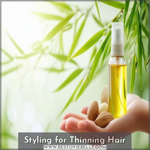 Styling for Thinning Hair