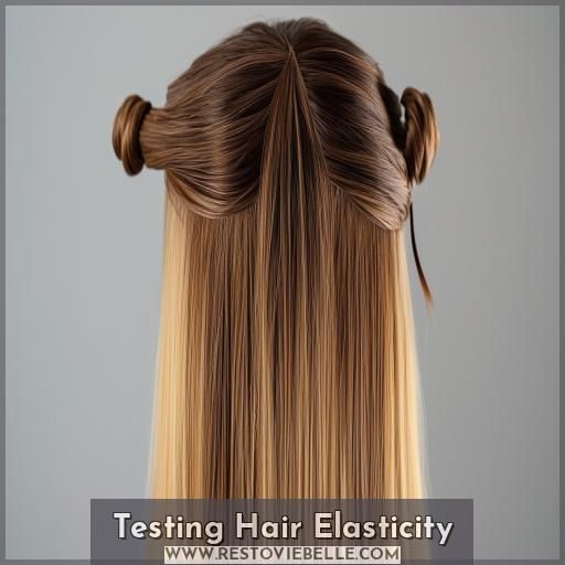 Testing Hair Elasticity