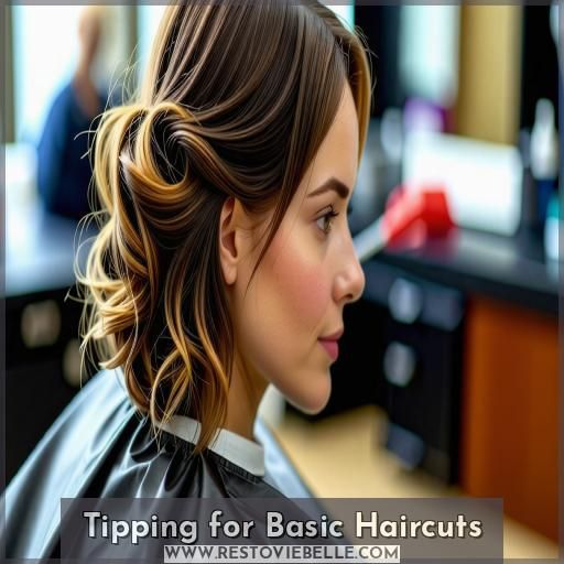 Tipping for Basic Haircuts