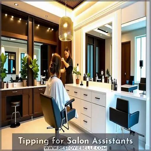 Tipping for Salon Assistants
