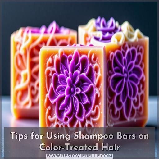 Tips for Using Shampoo Bars on Color-Treated Hair