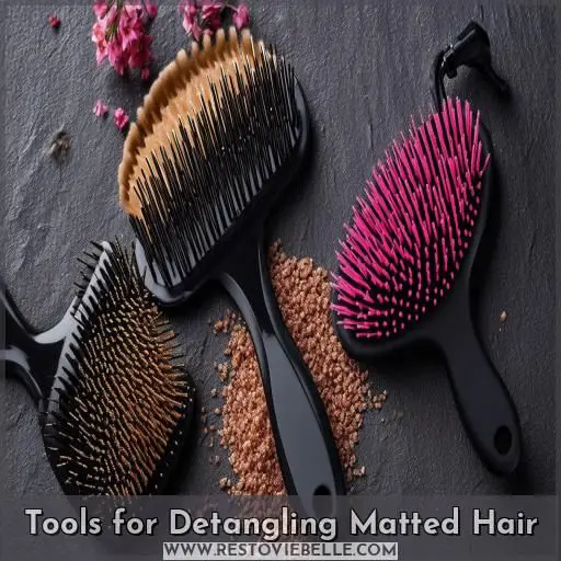 Tools for Detangling Matted Hair