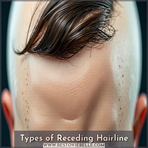 Types of Receding Hairline