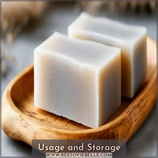 Usage and Storage