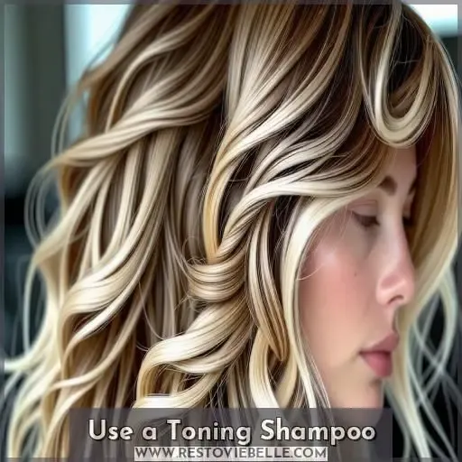 Use a Toning Shampoo