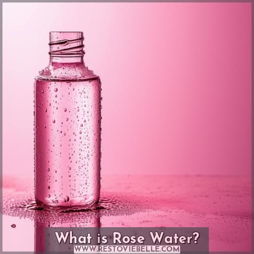 What is Rose Water