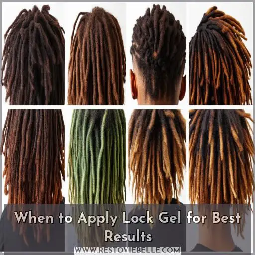When to Apply Lock Gel for Best Results
