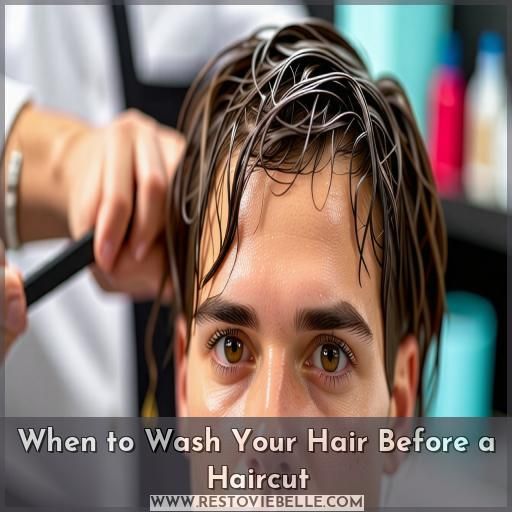 When to Wash Your Hair Before a Haircut
