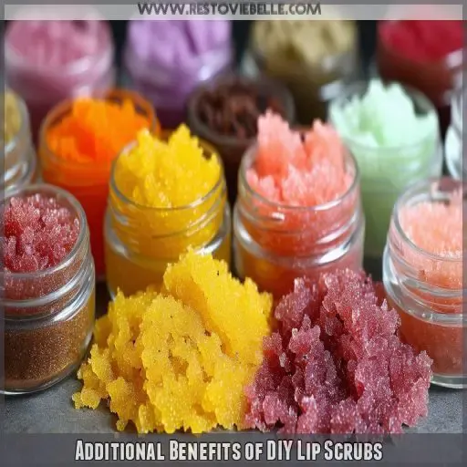 Additional Benefits of DIY Lip Scrubs