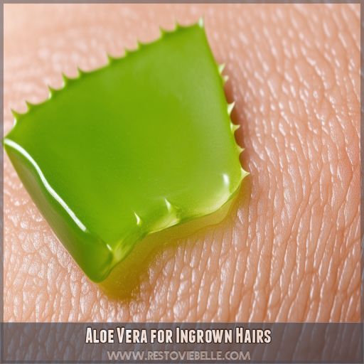 Aloe Vera for Ingrown Hairs