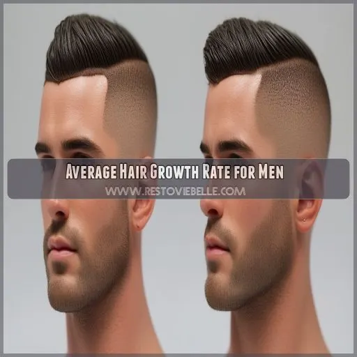 Average Hair Growth Rate for Men