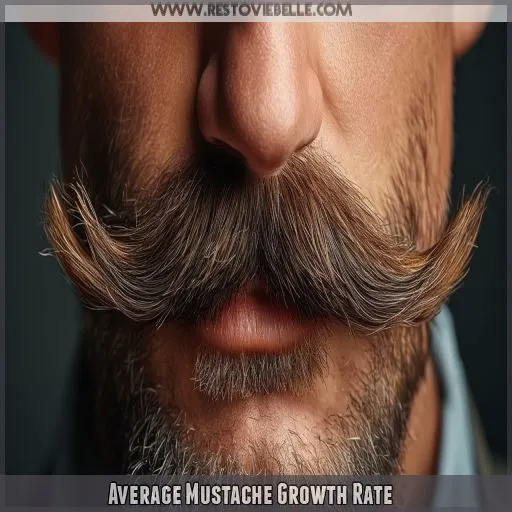 Average Mustache Growth Rate