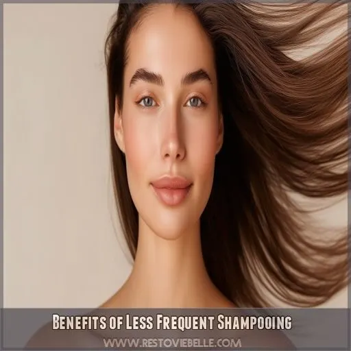 Benefits of Less Frequent Shampooing