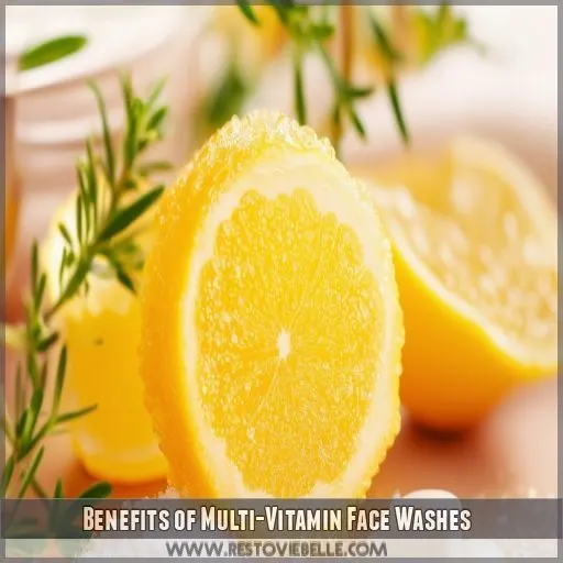 Benefits of Multi-Vitamin Face Washes