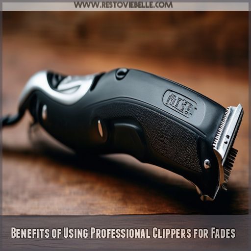 Benefits of Using Professional Clippers for Fades