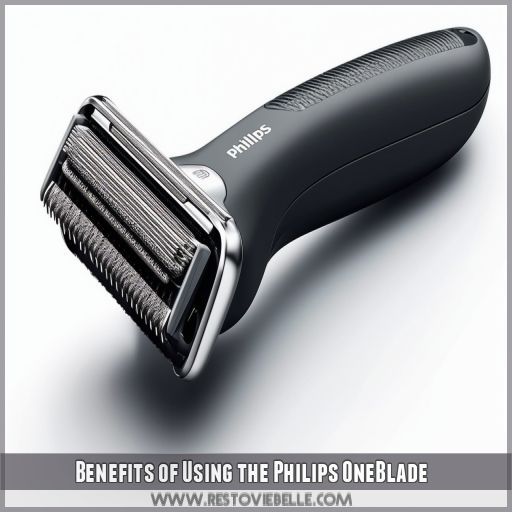 Benefits of Using the Philips OneBlade