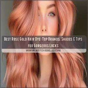 best rose gold hair dye