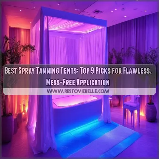 best spray tanning tents