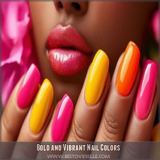 Bold and Vibrant Nail Colors