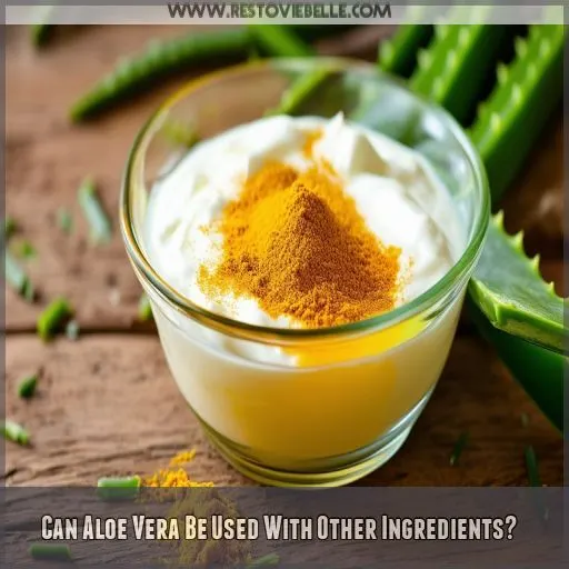 Can Aloe Vera Be Used With Other Ingredients