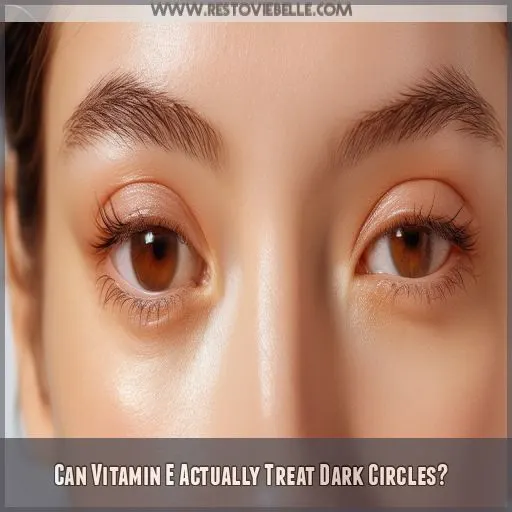 Can Vitamin E Actually Treat Dark Circles