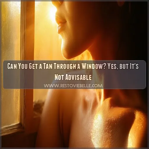 can you get a tan through a window