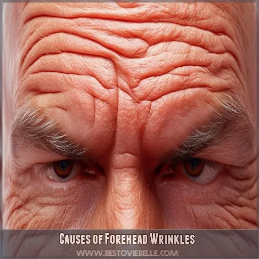 Causes of Forehead Wrinkles